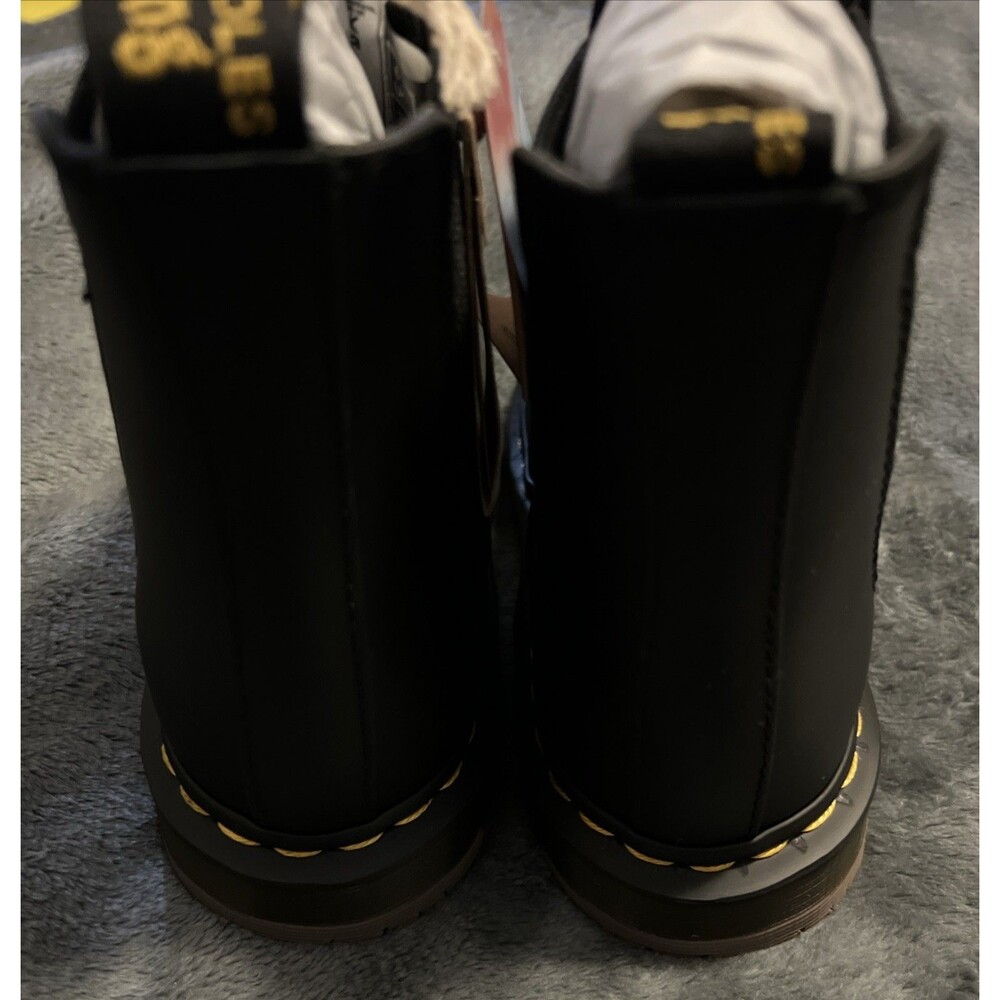 Mens Size 9 / Womens 10 Dr. Martens 2976 SR Black Classic Leather Chelsea Boots - Picture 6 of 9